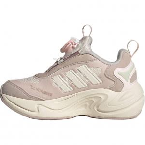 Adidas Climawarm нескользящие, устойчивые к истиранию, с эффектом отскока, утепленные низкие детские повседневные кроссовки Pink Green Kids'