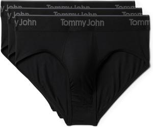 Трусы Tommy John Second Skin Modal Brief 3-Pack, черный