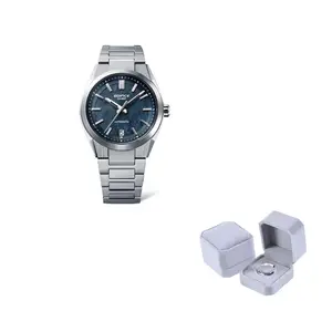CASIO Часы EDIFICE Mechanical Movement Stainless Steel Strap Watch Men's Watch White Dial, EFK-100D-2APR Azure Ripple Blue Pattern