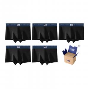 Классические трусы 101 для мужчин боксеры 3 5 штук Lee, черный