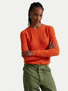 Свитер slim fit 211971865010 Polo Ralph Lauren, оранжевый