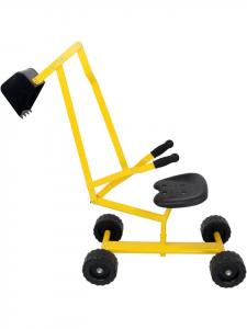 Costway Детский экскаватор с возможностью вращения на 360°, подходит для детей от 3 лет и старше, желтого цвета