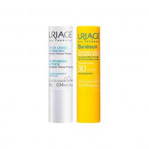 Увлажняющий бальзам для губ Hydrating 4g+4g Uriage