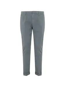 Серые зауженные брюки Dondup