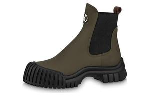 Футболка Ruby Crew Chelsea Boots Women's Khaki Green LOUIS VUITTON