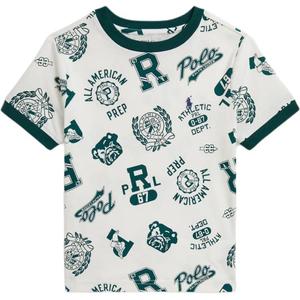 Детская футболка Polo Ralph Lauren, белый