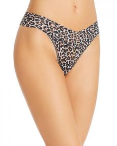 Кружевные трусики-танга Original-Rise с принтом Hanky Panky