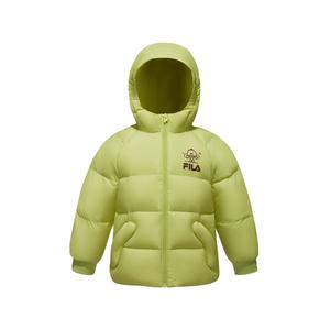 Куртка-пуховик x SEUNGYOUN KIM FW25 для детей 3-7 лет FILA KIDS, cocktail зеленый
