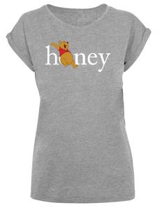 Рубашка F4Nt4Stic Disney Winnie The Pooh Honey, пестрый серый