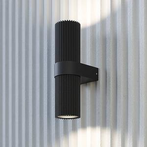 Настенный светильник Maytoni Decorative Lighting Dynamics, пластик / алюминий - 2 пламени - черный