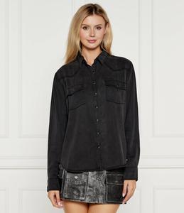 Рубашка One Teaspoon Regular Fit, черный