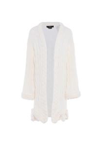 Вязаный кардиган faina, Wool White