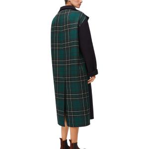 Пальто женское зеленое Loewe