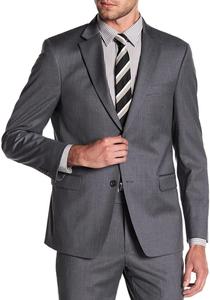 Мужской пиджак Tommy Hilfiger Modern Fit с двумя пуговицами, Gray