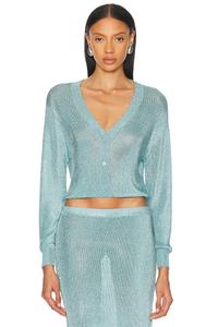 Кардиган Moni с металлическим отливом Ser.O.Ya, Frosted Sea