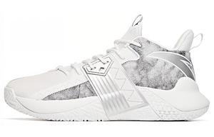 ANTA Кроссовки баскетбольные Cement Busters мужские бело-серые серебристые