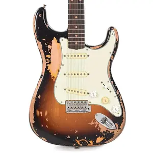Электрогитара Fender Stratocaster Майка МакКриди - трехцветный санберст
