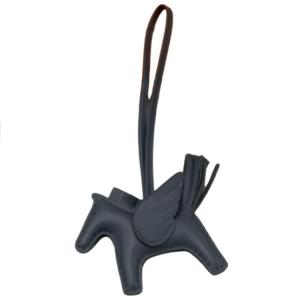 HERMES Брелок Rodeo Pm, Blue Gray