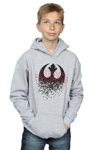 Толстовка с эмблемой «Последние джедаи» Star Wars, серый