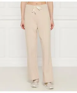 Фолк-Штаны Flare fit Weekend Maxmara, бежевый