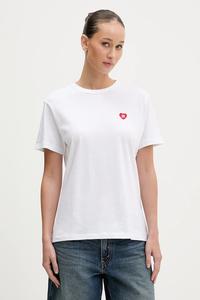 Футболка из хлопка damacia_6 HUGO, белый