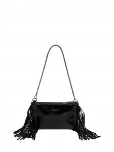 Pepe Jeans Плечевая сумка 'Urusal Rock' в черном цвете