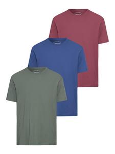 Футболка зелено-сине-темно-красного цвета Man's World