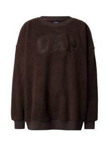 GAP Свитер оверсайз в цвете шоколад, темно-коричневый