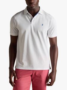 Хлопковая поло с коротким рукавом Regular Fit Joules, Chalk