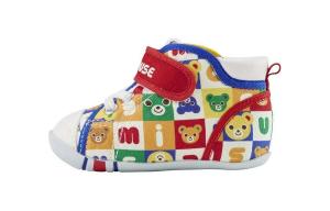 Обувь для малышей, кроссовки Miki House, цвет Red Blue Yellow