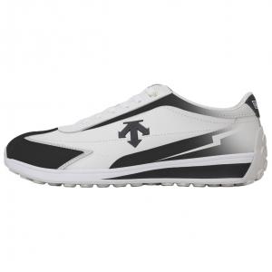 DESCENTE Кроссовки для скейтборда Cron Racer Abrasion Resistant низкие унисекс black white