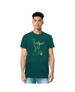 Большая и высокая футболка DC Comics Green Arrow с коротким рукавом для взрослых Green Arrow в действии Dc Green Arrow, зеленый