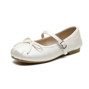 HUANAI Мэри Джейн туфли женские бело-желтые, цвет White