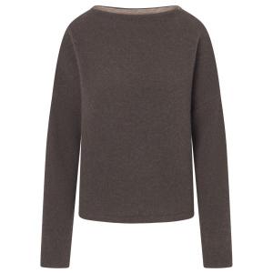 Женский пуловер Nicoletta Stapf, Café