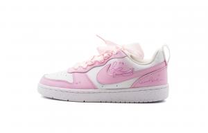 Детские скейтерские кроссовки Court Borough для младших школьников Nike, розовый