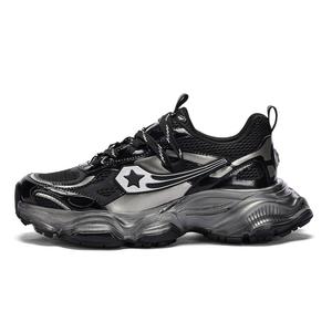 JEEP SPIRIT Низкие массивные кроссовки Radiant Shadow 2.0, мужские, графитово-черные