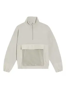 Толстовка с воротником на молнии Dolce & Gabbana Kids, нейтральный