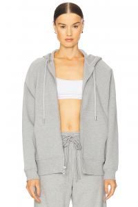 Толстовка на молнии Adidas By Stella Mccartney, medium heather grey