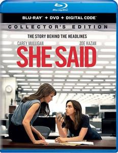 Диск Blu-ray She Said [2023]