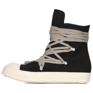 Rick Owens DRKSHDW Высокие кроссовки Canvas Women's Black