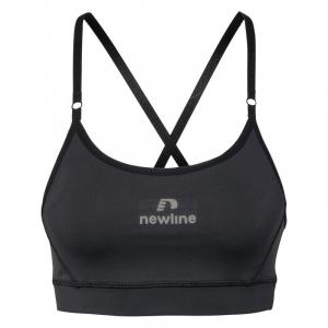 Nwlaugusta Bra женский спортивный бюстгальтер для бега с контролем влажности NEWLINE, цвет schwarz