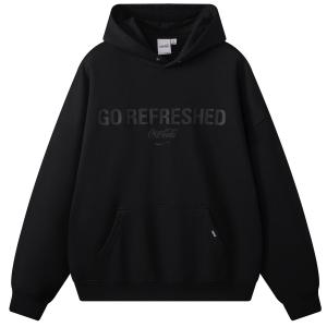 Толстовка унисекс Coca-Cola, Черный (на флисовой подкладке)