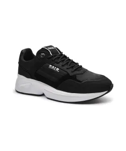 Кроссовки из кожи класса люкс для бега Balr., черный