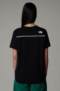 Женская футболка с коротким рукавом zumu The North Face, черный