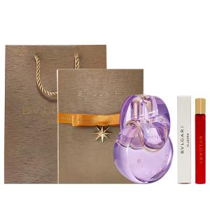 BVLGARI Набор духов Amethyst Gift Box Eau De Toilette Green Leaf Juice Pink Grapefruit