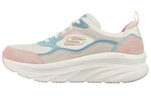 Skechers D"lux Walker Lifestyle Shoes Women's Low-top Blue/Pink/White