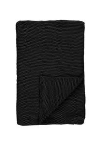 Плед скандинавской вязки Marc O'Polo Home, schwarz