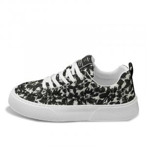 MEXICAN Мужские противоскользящие, износостойкие, легкие, дышащие, поддерживающие низкие скейтерские кроссовки Black, цвет Black