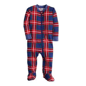 Пижама Baby tolli с ножками в клетку тартан Jammies For Your Families