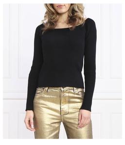 Блуза женская Samsøe Samsøe с глубоким вырезом, черный